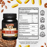 Suplemento de Aceite de Linaza, Barlean's, 1000mg, 100 ct