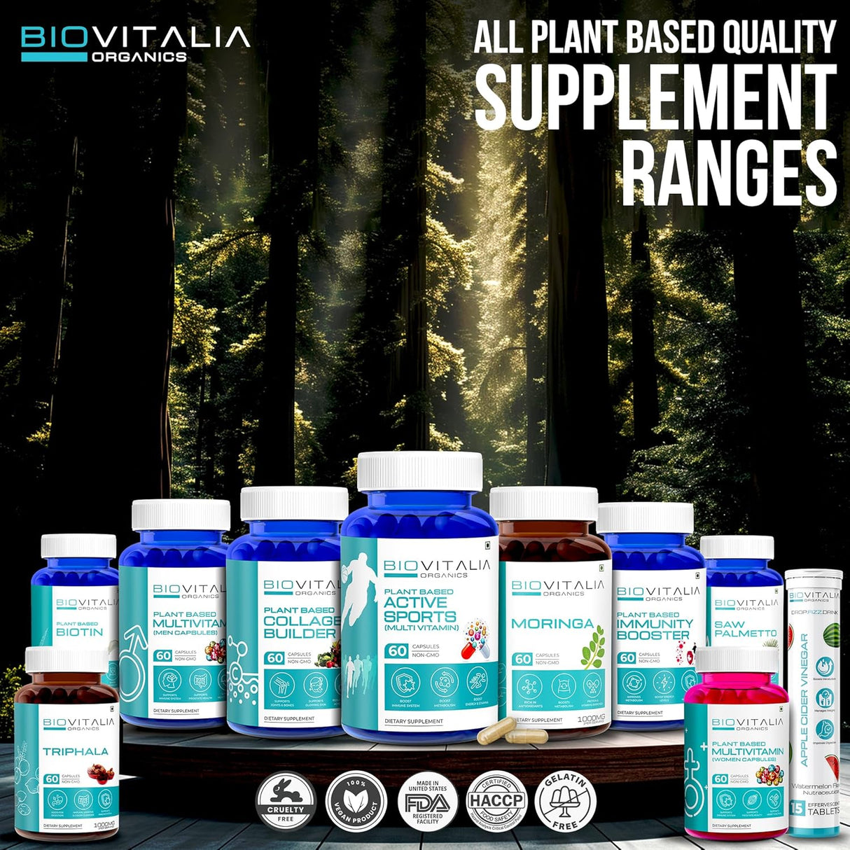 Cápsulas de Ashwagandha 1000mg - Suplemento Natural 60 Veganas