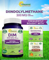 Suplemento  Nutrition DIM  300mg Plus BioPerine 200 cáp