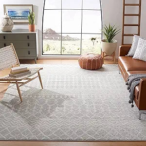Alfombra Área Tulum - Diseño Boho Marroquí, Fácil Cuidado, TUL270F