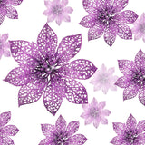 Flores Poinsettia Artificiales WILLBOND 36 Piezas Decorativas