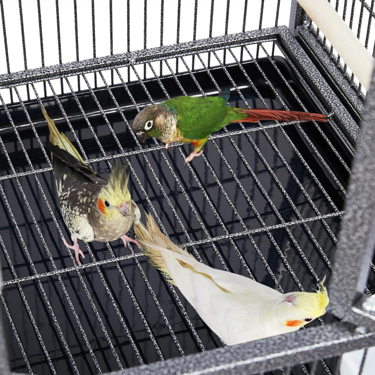 Jaula apilable de 41.5 pulgadas para cría de aves Yaheetech