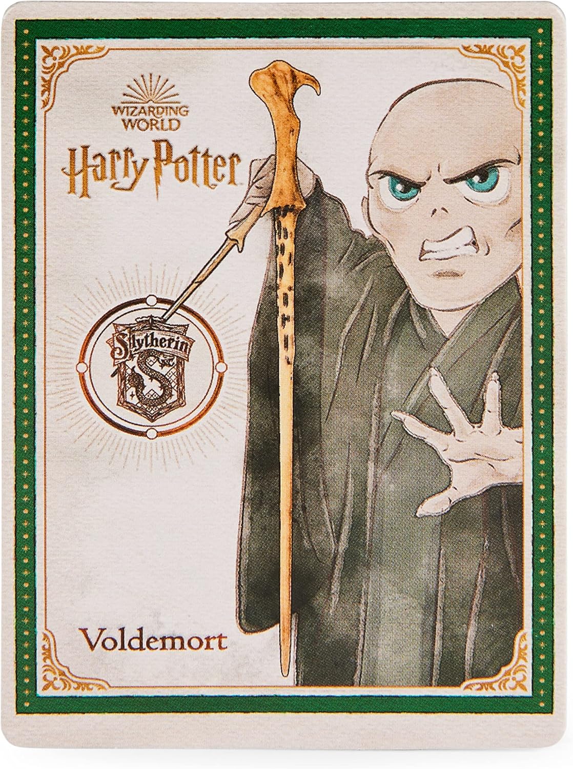Wizarding World Harry Potter - Varita hechizadora de 12 pulgadas con tarjeta de hechizos coleccionable, regalos de Halloween, juguetes para niños a partir de 6 años