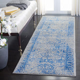 Runner de alfombra oriental desgastada, fácil cuidado, ADR109A