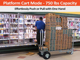 Carretilla Convertible Vergo Industrial 3 en 1 AS7A2 750 lb
