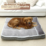 Cama Grande para Perro con Almohada, Suave, Modelo X123