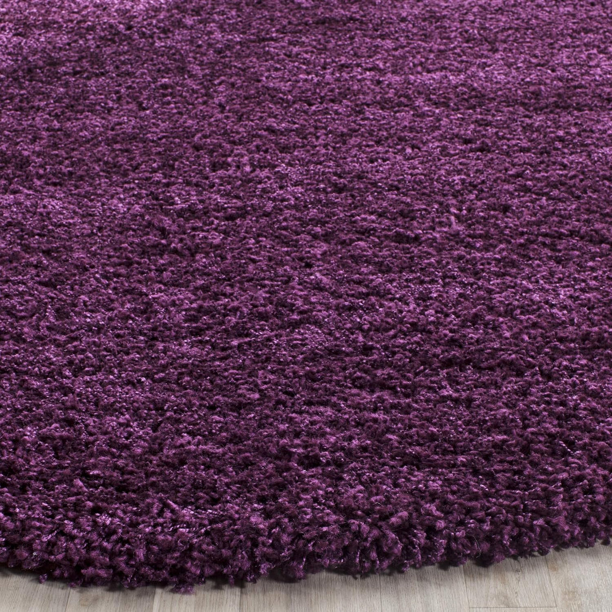 Alfombra Redonda Suave de 2 Pulgadas SG151 para Sala o Comedor