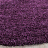 Alfombra Redonda Suave de 2 Pulgadas SG151 para Sala o Comedor