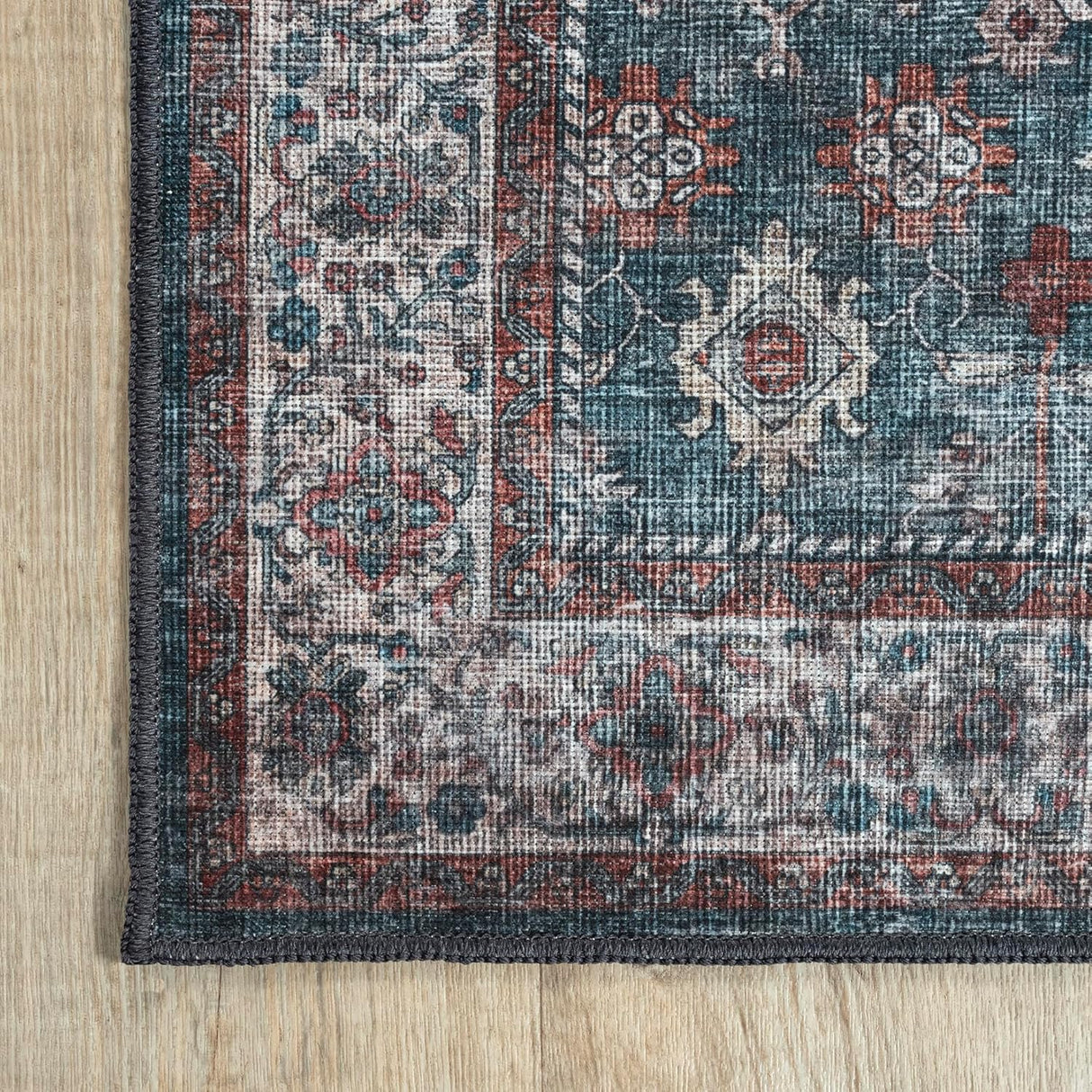 Alfombra Lavable 8x10 Adiva Antideslizante para Hogar
