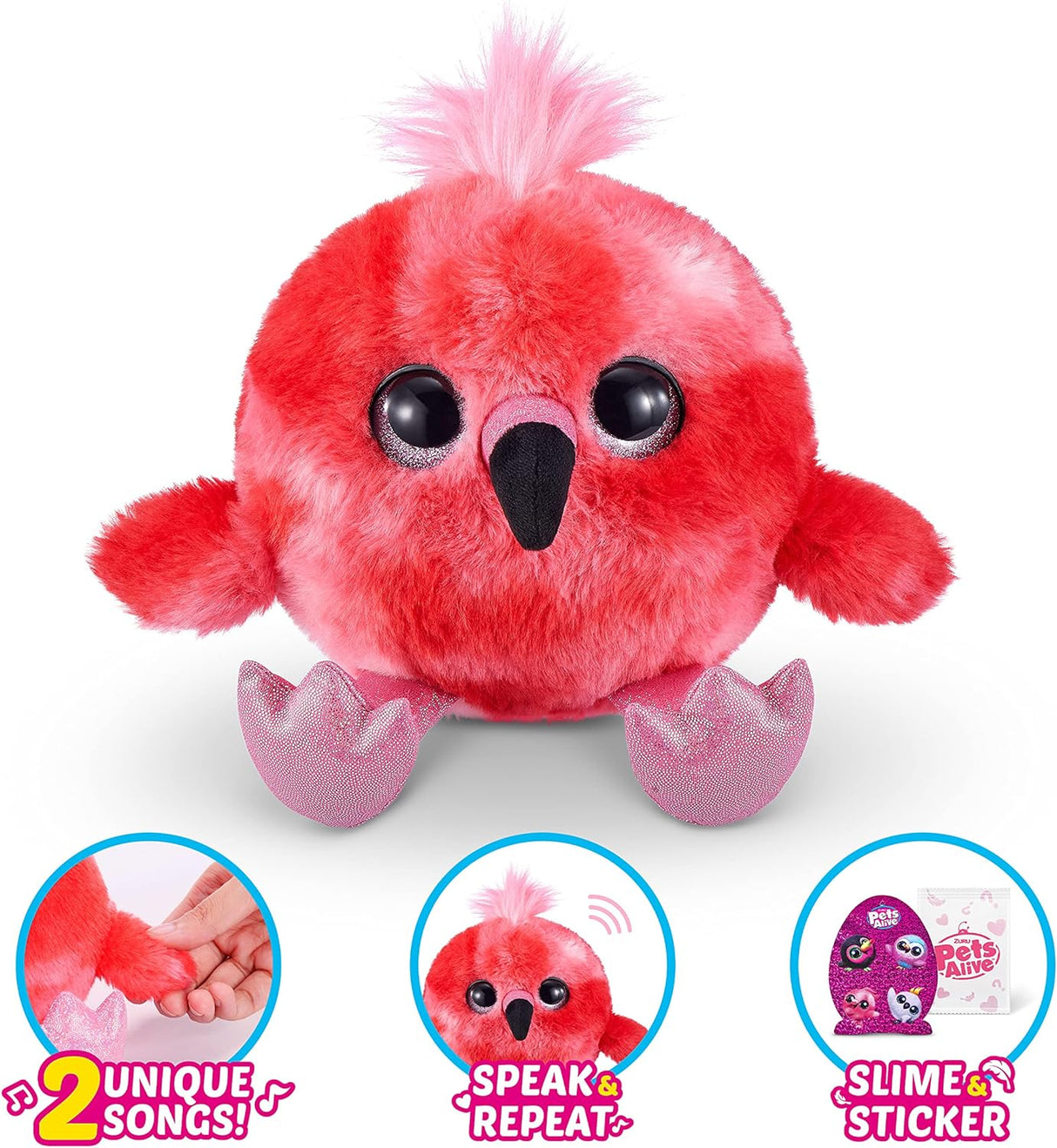 Huevo sorpresa gigante (tucan) habla, incluye accesorios