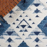 Alfombra Shag Marroquí - Diseño Ideal para Áreas de Tráfico (MTS688M-10)
