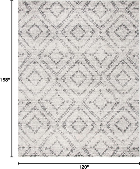 Alfombra Área Moderna Diseño Diamante, Fácil Cuidado, ADR131C