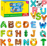 Imanes de Letras Magnéticas, Juguetes Educativos para Niños