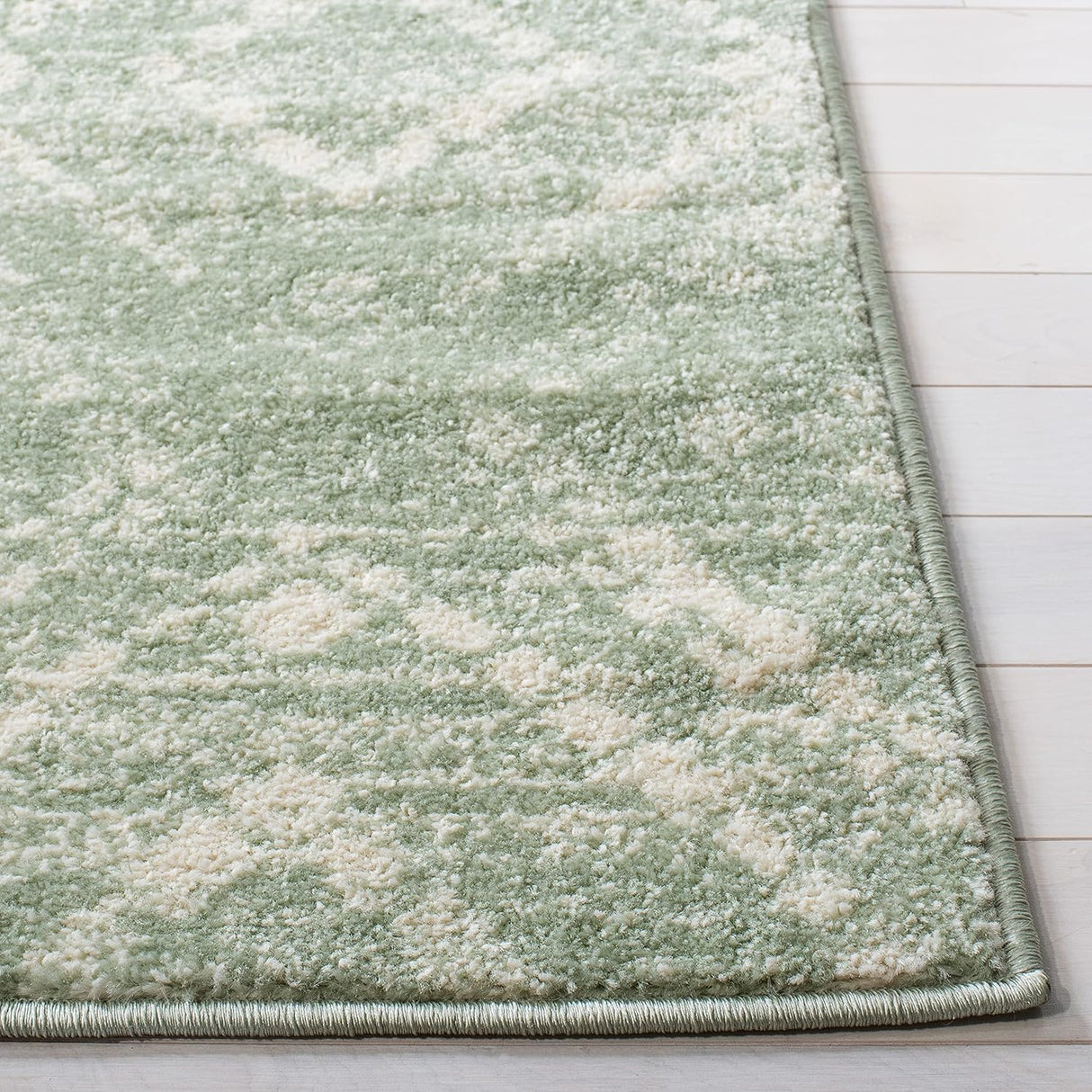 Alfombra Runner Moderna Diseño Diamante, Ideal para Áreas de Tráfico, ADR131Y