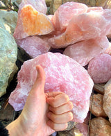 QINJIEJIE Cristales crudos surtidos de 10 colores, cristal