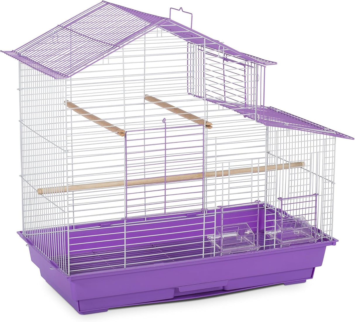 Jaula para pájaros pequeña color morado Prevue Pet Products