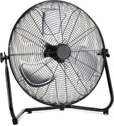 Ventilador Industrial 20 Amazon Basics, 3 Velocidades, 125W