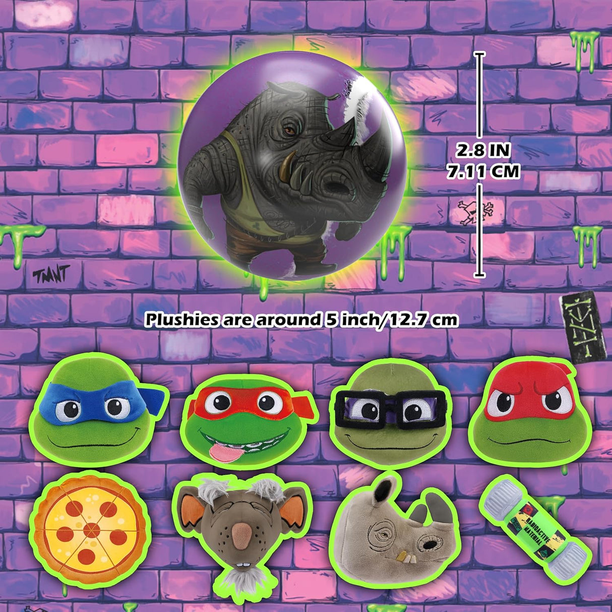 MiraBall Mystery TMNT Plush Expandable MAXI 1-Pack