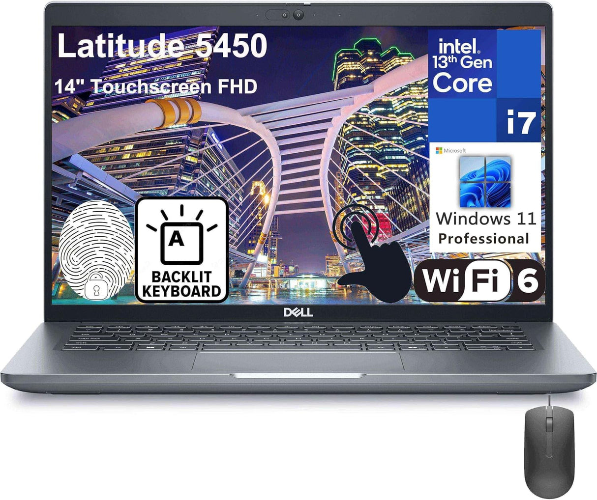 Laptop Dell Latitude 14 5450, i7, 64GB RAM, 1TB SSD, FHD