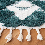 Alfombra Shag Marroquí, Diseño Boho, Modelo MTS688Y-8R