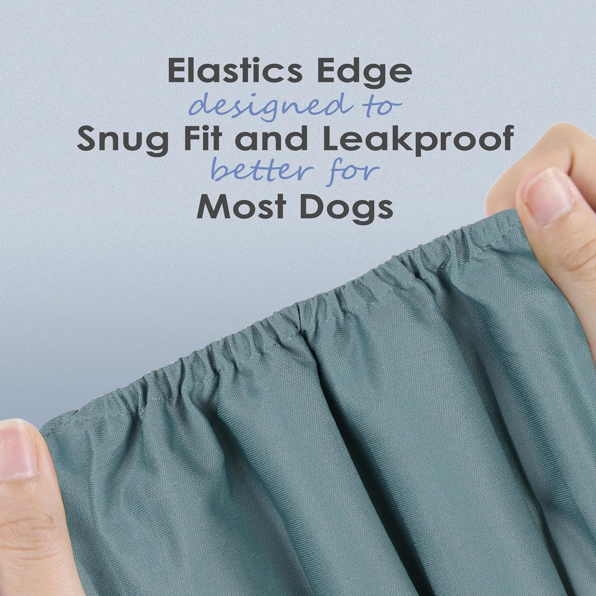 wegreeco Pañales lavables para perros machos lavables