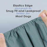 wegreeco Pañales lavables para perros machos lavables
