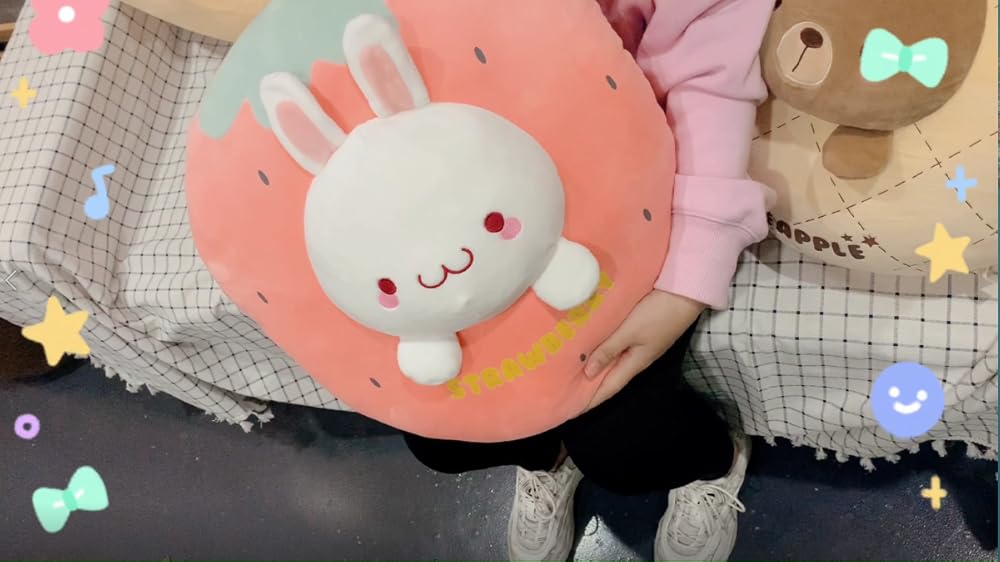 Peluche con diseño de conejo