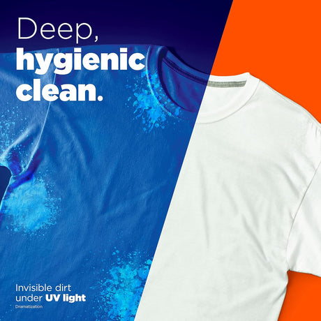 Detergente líquido higiénico para ropa resistente Tide Power