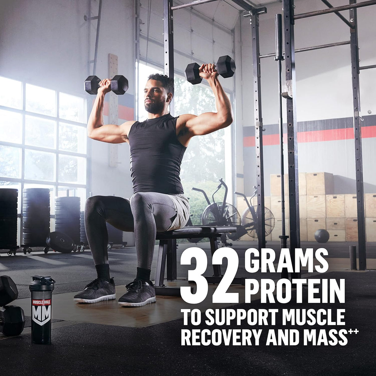 Proteína en polvo Muscle Milk Gainer, 32g, 5 lb