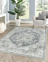 Alfombra Lavable 4x6 LIVEBOX Boho Vintage Antideslizante