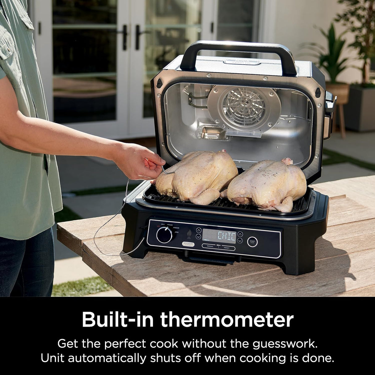 Parrilla y Ahumador 4 en 1 OG850 Woodfire Pro XL