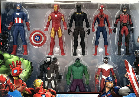 Figuras de acción Marvel Avengers: Iron Man, Hulk, y más (8)