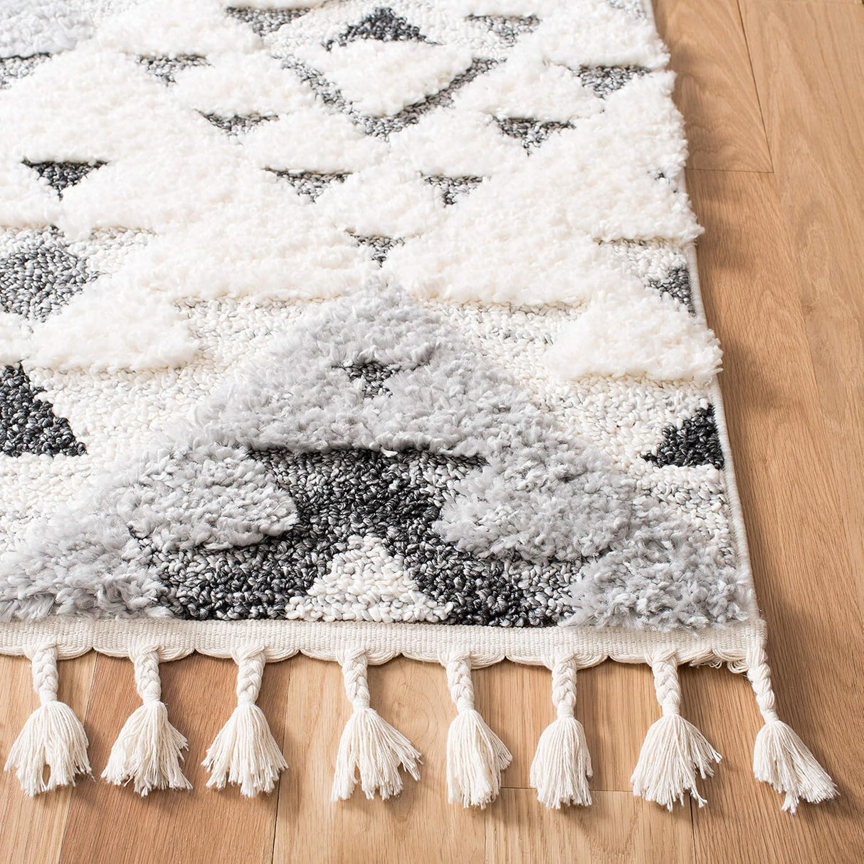 Alfombra Shag Boho 2 pulgadas gruesa MTS688F