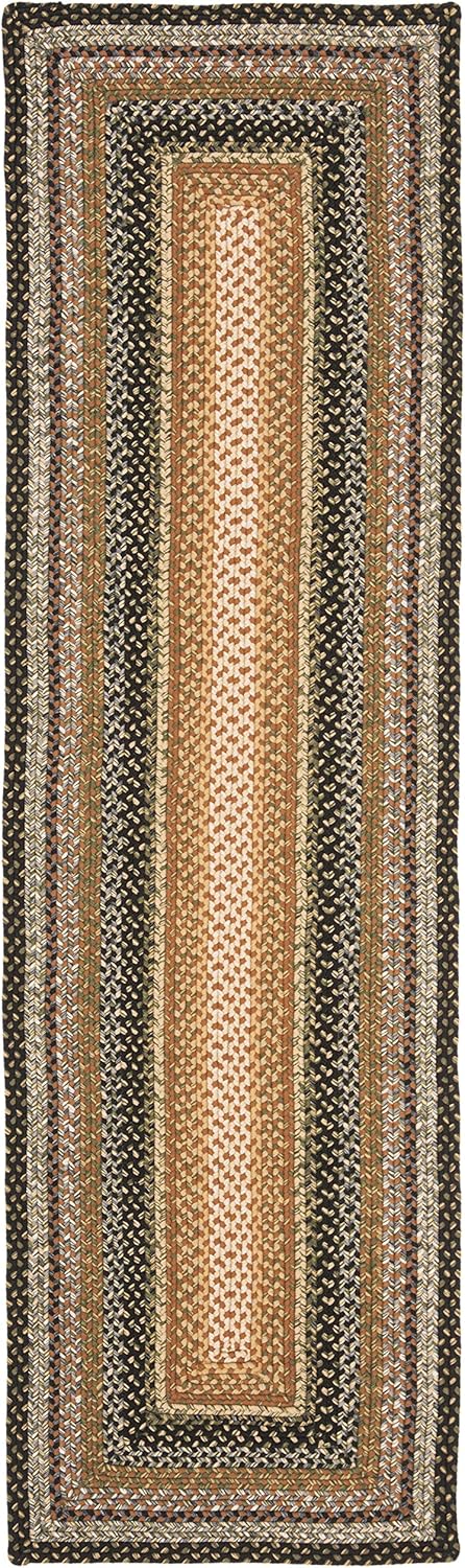 Alfombra Runner Reversible Hecha a Mano 2'3 x 12' Modelo BRD308A