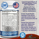 Suplementos superalimentarias  Frutas y verduras 60 tabletas
