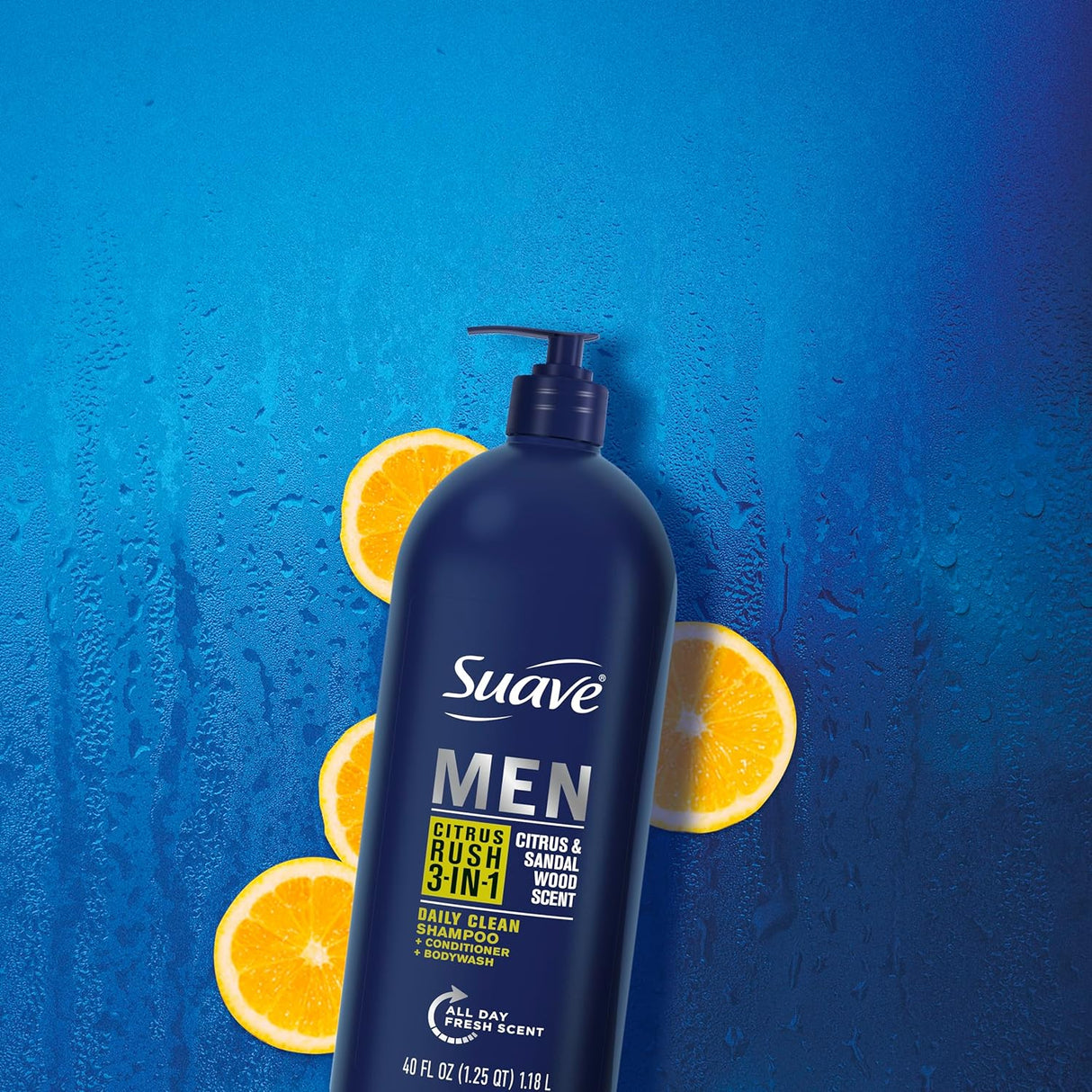 Champú Acondicionador Bodywash 3 en 1 Citrus & Sandalwood