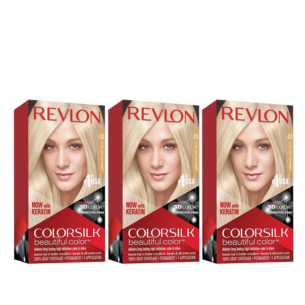 Tinte para el cabello, color rubio ceniza ultraclaro