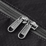 Bolsa de lona plegable de viaje 60L resistente al agua negro
