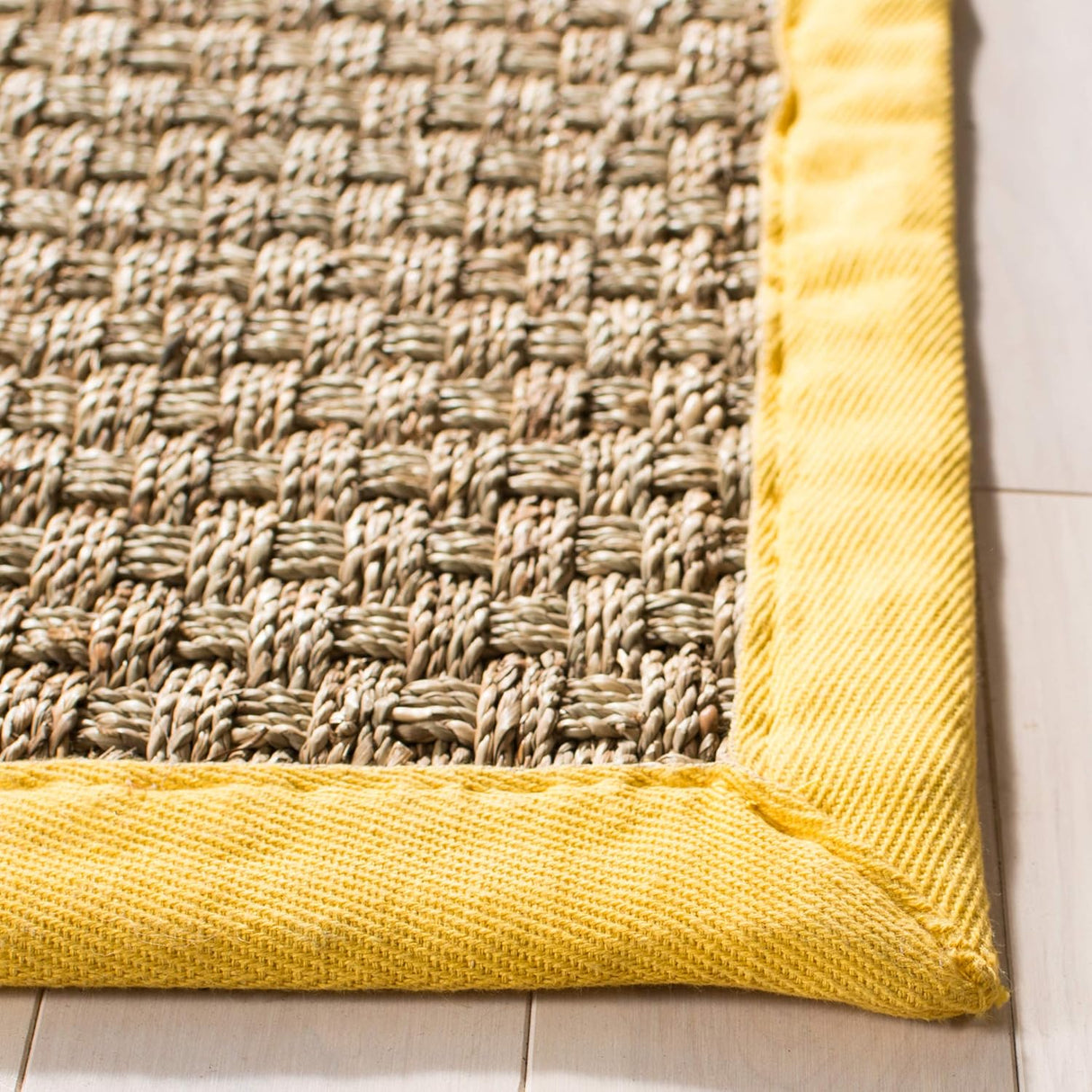 Alfombra Runner de Fibra Natural, SAFAVIEH, Diseño Cesta, NF114X