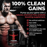 Suplemento Anabólico Total GAINS, Crecimiento Muscular 120