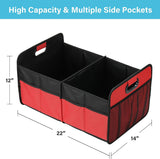 Organizador de Maletero Simple Deluxe, 2 Compartimentos, Plegable