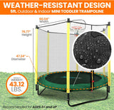 Trampolín para niños SERENELIFE ‎SLTRA5BL