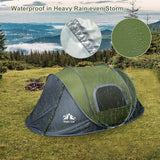 Tienda Nocturna: Carpa 2 Personas Impermeable Fácil Montaje