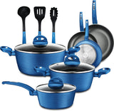 Juegos de Ollas de cocina NUTRICHEF NCCW12BLU.5