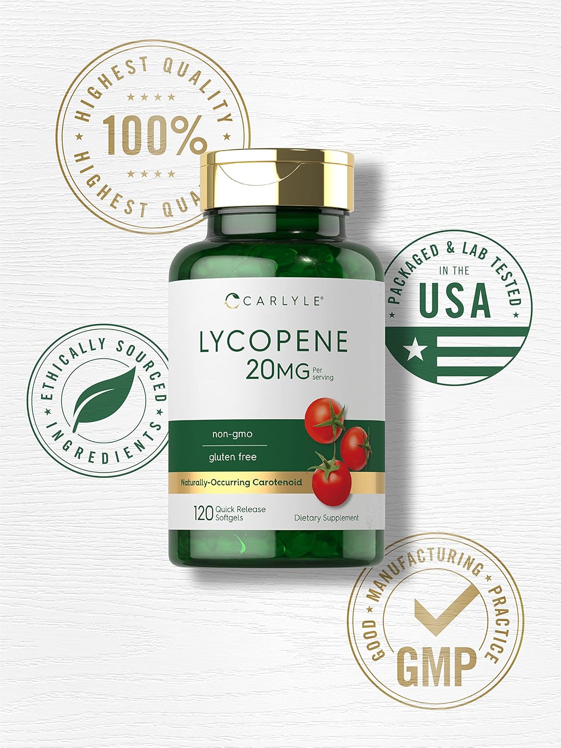 Suplemento Vitamina A + carotenoides licopeno y astaxantina