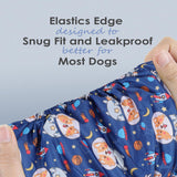 wegreeco Pañales lavables para el vientre perros machos ,(S)