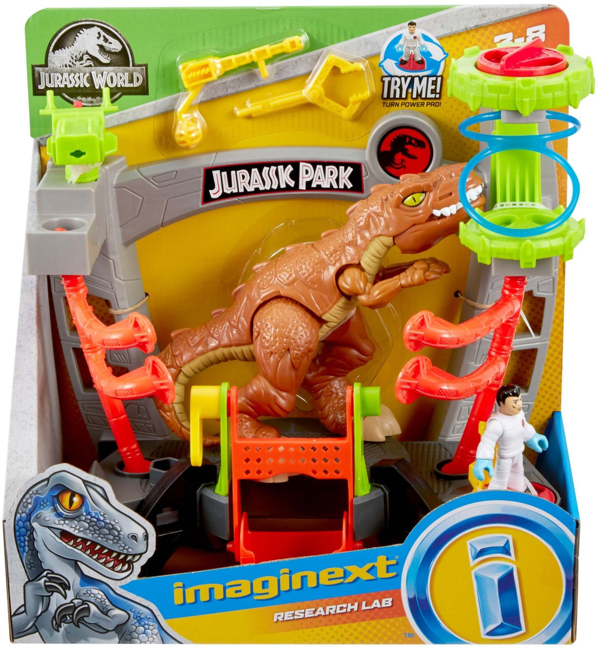 Fisher-Price urassic World Laboratorio de investigación
