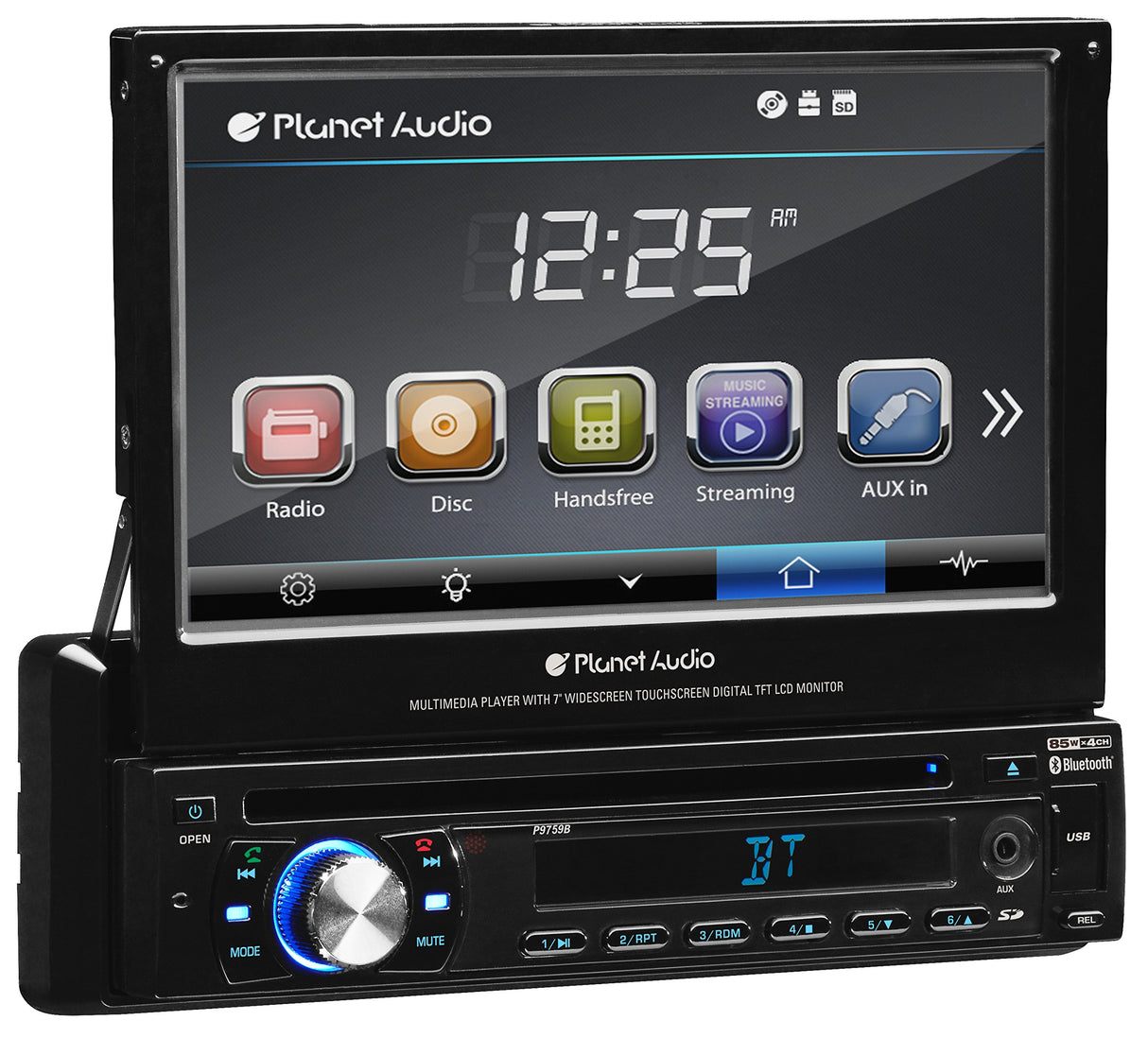 Planet Audio P9759B Din individual, pantalla táctil
