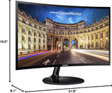 Monitor Curvo 24 FHD 1080p, SAMSUNG, 60Hz, FreeSync, LC24F390