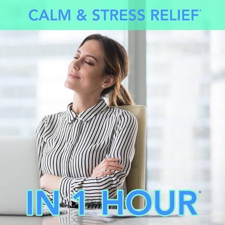 Calm Sleep Stress Gummies Melatonin L-Theanine 5-HTP Supplements